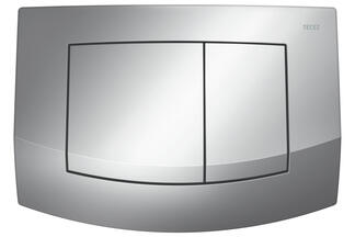 Betätigungsplatte in Chrom glänzend