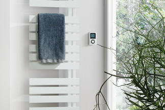 Designheizkörper mit Heizstab