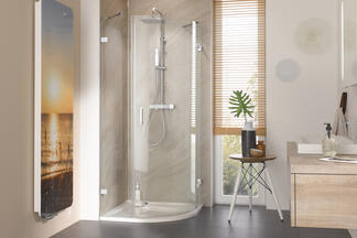 Runddusche aus der Serie Atelier Plan von HSK