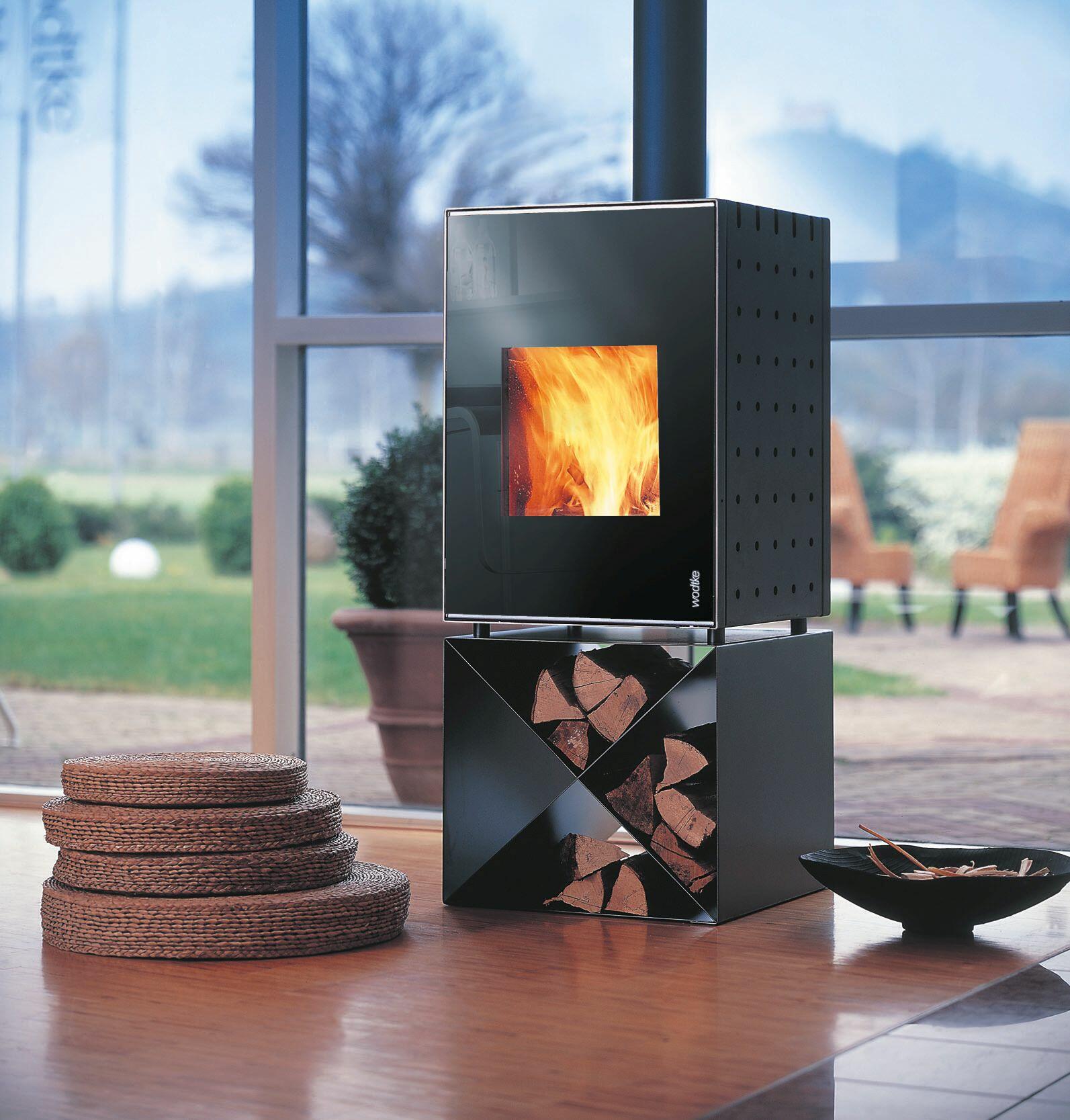 Header Kaminofen Heizen mit Holz