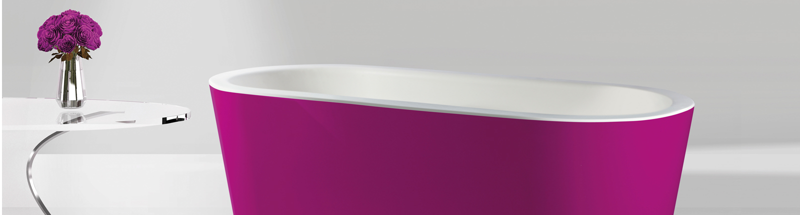 Mauersberger Badewanne crispa pink