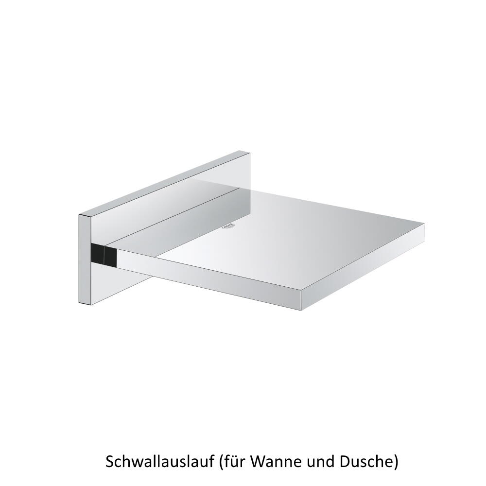 Schwallauslauf für Wanne und Dusche Freisteller